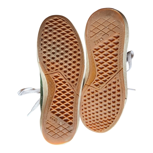 Vans Mens Green Shoes Size 9 - Picture 7 of 10